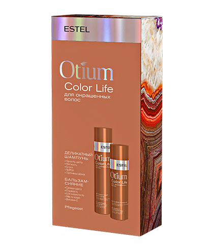 Набор OTIUM COLOR LIFE для окрашенных волос (шампунь, бальзам)