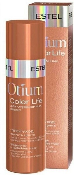 Спрей-уход для волос "Яркость цвета" OTIUM COLOR LIFE (100 мл)