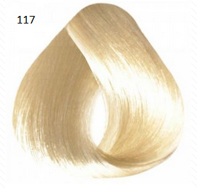 117  Краска-уход De Luxe, пепельно-коричневый блондин ультра (High blond)
